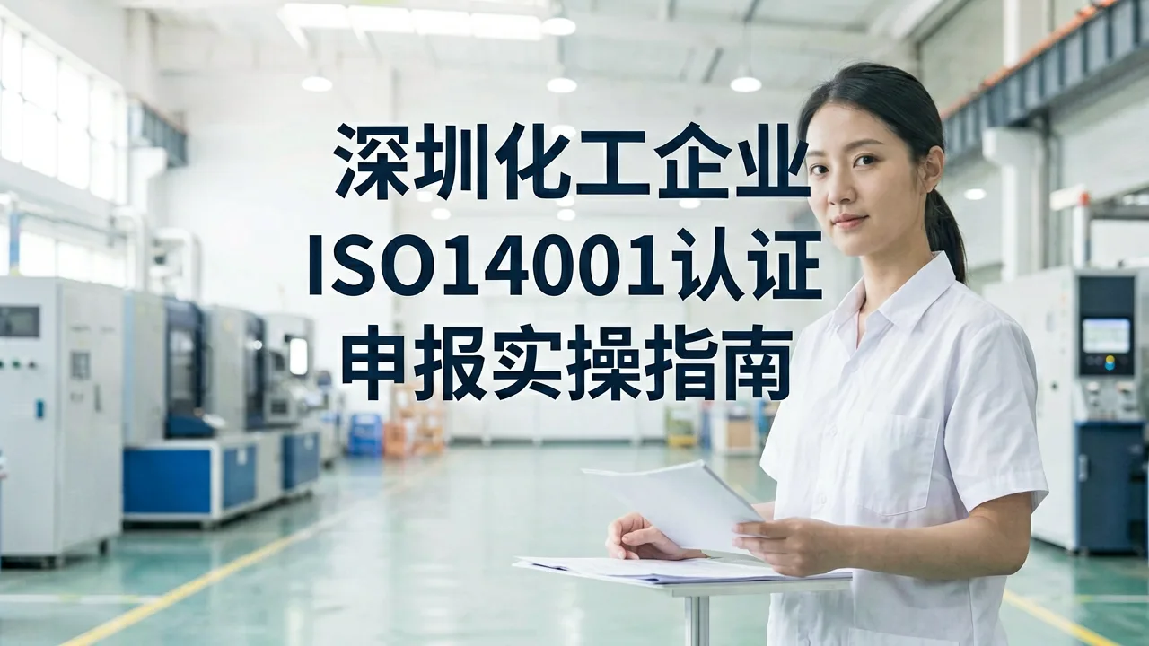 深圳化工企业ISO14001认证申报实操指南